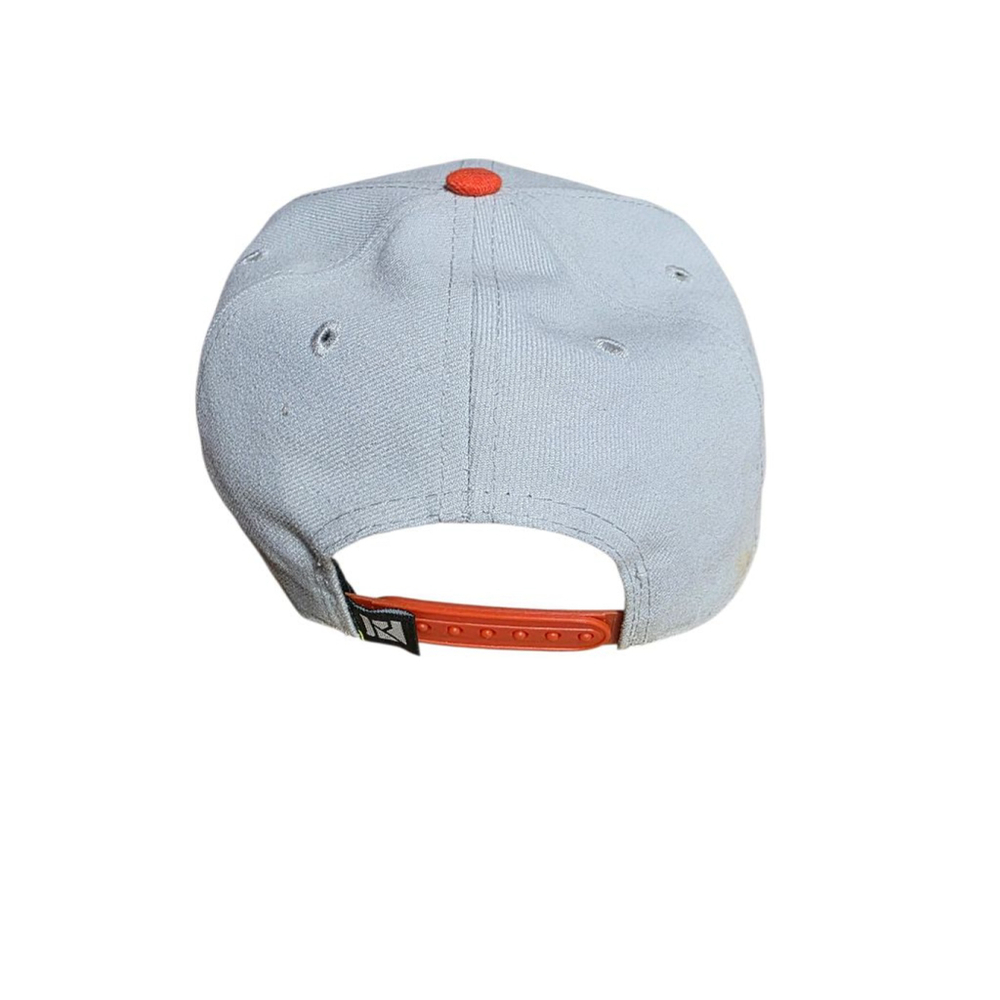 Men's Routine Gray Orange Baseball Cap One Size - Picture 3 of 5